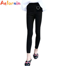 Trousers For Girls Skinny Pants Children Pencil Pants Girls Solid Leggings Big Size Kids Bottom 8 9 12 14 Years High Waist Pants 2024 - buy cheap