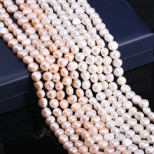 100% Natural Freshwater Cultured Pearls Beads DIY Beads for Jewelry Making DIY Strand 15 Inches Size 10-11mm 2024 - buy cheap