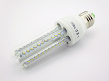 Free Shipping 10pcs/lot E27/B22 3U LED 7W Corn Bulb Energy Saving Fluorescent CFL Shape Lamp 85-265v Pure/Warm white 2024 - buy cheap