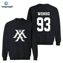 MONSTA X Group Harajuku Hoodies Men Women Kpop Fans Pullover Sweatshirt Men Hip Hop Hoodie Plus Size 4XL Korean Tracksuit 2018 2024 - buy cheap