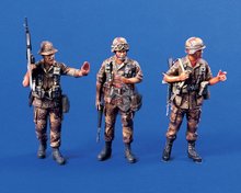 1/35 Scale Unpainted Resin Figure Gulf War US Army 3 figures 2024 - buy cheap