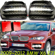 Luz de día X6, 2009 ~ 2012, LED,X6, antiniebla, 2 unidades/juego, X6 E71, Envío Gratis 2024 - compra barato