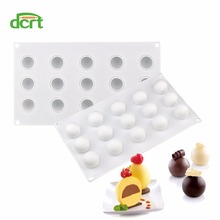 15 Holes Ball Shaped Silicone Cake Mold For Truffles Chocolate Desserts Baking Pan Cakes Decorating Tools Kitchen Accessories 2024 - buy cheap
