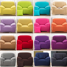 16 Colours Sofa Cover Stretch Fabric Slipcover Elastic Single/Two/Three/Four-seater Sofa Cover Can be Machine Wash 2024 - buy cheap