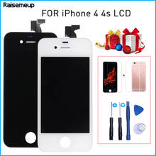 AAA+++ LCD Display For iPhone 4 4S Touch Screen Digitizer For iPhone 4 4S LCD Assembly for Apple 4 4S Phone display Replacement 2024 - buy cheap