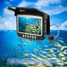 HD 1000TVL 4,3 "ЖК цветной монитор 8 шт. инфракрассветодиодный светодиодная подводная видеокамера для рыбалки рыболокатор для океана озера 2024 - купить недорого