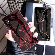 For Vivo V15 Pro Case Luxury Marble Grain Hard Tempered Glass Protect Back Cover Case for VIVO V15 15Pro full cover phone shell 2024 - buy cheap