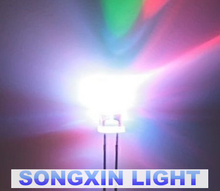 Diodo emisor de luz LED RGB de 7 colores, 3mm, 1000 Uds., F3 mm, 2 pines, Envío Gratis 2024 - compra barato