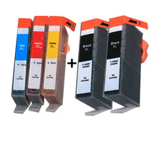 BLOOM-paquete de 5 piezas de repuesto para impresora HP 364 xl, Compatible con impresora hp Deskjet 3070A, 3520, 3522, 3524, 364XL 2024 - compra barato
