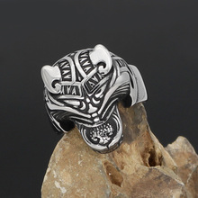 Мужское кольцо 316L из нержавеющей стали, норвежский викинг odin's wolf rune vantage с подарочной сумкой 2024 - купить недорого