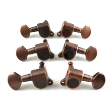 Clavijas de afinación de guitarra de cobre Estilo Vintage Tuners cabeza de máquina 3L + 3R 2024 - compra barato