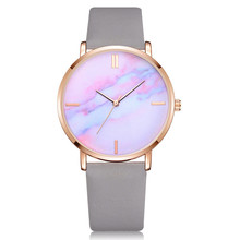 2020 Lvpai Brand Women Watches Luxury Leather Strip Marble Dial Dress Wristwatch Ladies Gift Quartz Clock Relogio feminino 2024 - buy cheap