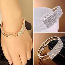 TREAZY Bracelet for Women Fashion Super Flash Elegant All Over the Sky Star Wristband Bracelets Splendid Full Crystal Bangle 2024 - buy cheap