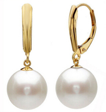 6-20MM carcasa blanca pendientes de perlas 2024 - compra barato