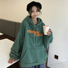 Harajuku Womens Sweatshirts Hoodies 2020 Korean Style Ulzzang Loose Hooded Sweatshirt Female Casual Loose Fleece Hoodie Tops 2024 - buy cheap