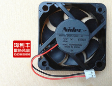 Genuine  NIDEC 50*50*15 DC12V 0.05A D05R-12BS101 2 wire mute cooling fan 2024 - buy cheap