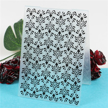 Flowers Plastic Template Embossing Folder For Scrapbooking Photo Album Paper Craft Card Making Decoration 2024 - buy cheap