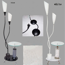 Lámpara de pie de cristal esmerilado para sala de estar, restaurante, dormitorio, envío gratis 2024 - compra barato