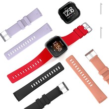 Duszake силиконовый сменный ремешок для Fitbit Versa Lite Смарт-часы браслет Браслет для Fitbit Versa ремешок 2024 - купить недорого