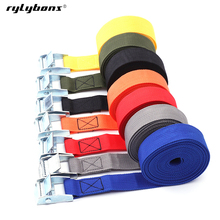 5M*25mm Car Ratchet Tie Down Cargo Lashing Auto Motorcycle Shipping Package Strap Cam Buckle Shipment Belt Assembly Sling 2024 - buy cheap