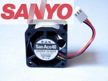 Для Sanyo 109P0412K3033 12V 0.55A 4 см 4028 большой объем воздуха двойной шарикоподшипник Вентилятор охлаждения 2024 - купить недорого