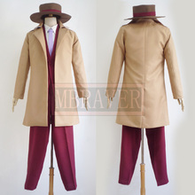 Lupin III Rupan Sansei inspector zenigata cosplay Costume Custom Made Any Size 2024 - buy cheap