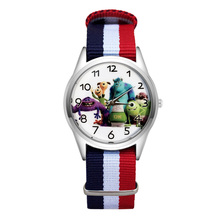 Fashion Cartoon style Watches Women's Girls Students Boy's Children Nylon Strap Quartz Wrist Watch Clcok JC49 2024 - buy cheap