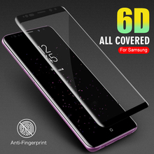 6D Full Tempered Glass Screen Protector For Samsung Galaxy Note 8 S9 S8 Plus Protective Film For Galaxy S7 Edge S20 Plus Ultra 2024 - buy cheap