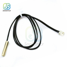 Sensor de temperatura de termistor NTC, 0,3 M, 10K, 1%, 3950, Cable de sonda impermeable, longitud de 30CM, 2 uds. 2024 - compra barato