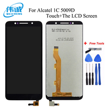 WEICHENG For Alcatel 1C 5009D 5009 OT5009 LCD Display+Touch Screen Digitizer Assembly Spare Parts+Free Tools 2024 - buy cheap