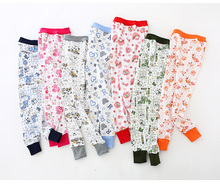 Spring  Autumn Children's Autumn Pants Baby Pants Thin Boys and Girls Cotton In the Big Boy Cotton Single Cotton Pants Pajamas 2024 - buy cheap