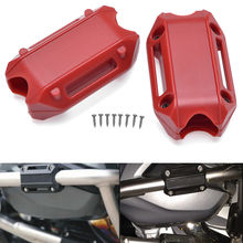 BJGLOBAL Motorcycle CNC Engine Protection Bumper Decorative Blocks for BMW R1200GS LC ADV F700GS F800GS With 25mm Diameter 2024 - buy cheap