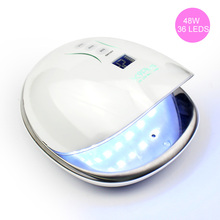 Lámpara UV LED X9 Plus para secado de uñas, secador de uñas para geles, pantalla LCD, logotipo de retroiluminación de Color, 36 LED, herramienta de Arte de uñas, 48W 2024 - compra barato