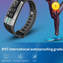 2018 elderly sports ip67 swimming waterproof Blood Pressure Pedometer Smart Band Heart Rate Monitor Fitness Tracker wristwatch 2024 - buy cheap