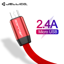 Кабель Micro USB Jellico 2,4 А, кабель для быстрой зарядки и синхронизации данных для Samsung, Huawei, Xiaomi, LG, кабели Micro USB для Android 2024 - купить недорого