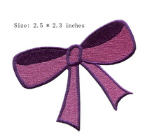Cinta púrpura bordada para organizar, tela, bordado chino, 2,5" 2024 - compra barato