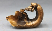 Incensário de bronze antigo de cobre chinês bodharma dharma zen queimador de incenso 2024 - compre barato