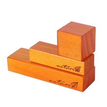 Clips de bloque de madera Natural, soporte de tarjeta de foto de papel, abrazadera de soporte, Decoración de mesa 2024 - compra barato