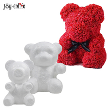 1pcs Hot Sale Foam Bear Wedding & Engagement Decor Polystyrene Styrofoam Modelling Craft Ball Anniversary Valentine's Day Gift 2024 - buy cheap