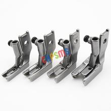 #49544+49047 1/8"+3/16"+1/4"+3/8" 4 PAIRS DOUBLE TOE PIPING WELTING WALKING FOOT FOR PFAFF 1245,335,545,145 2024 - buy cheap
