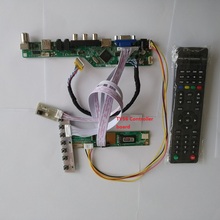 Placa mãe para controle de 10 lâmpadas, módulo tv com resolução de 30 pinos, sinal digital av e vga, 1280x800 2024 - compre barato