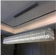 New rectangular crystal chandelier original design creative art decorative lights guest restaurant luxury chandeliers light lamp 2024 - buy cheap