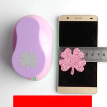 free shipping 2" (5.0cm)Four-leaf clover paper foam punch furador de paper punches craft punch leaf scrapbook punchers for DIY 2024 - buy cheap