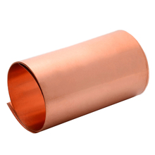 Rolo de folha de metal cu de cobre puro, 0.2mm x 100mm x 1000mm, 99.9% de alta pureza, 1 peça 2024 - compre barato