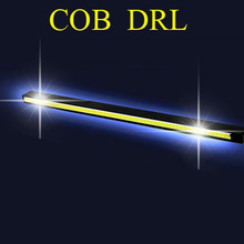 2Pcs/Set New Design DRL LED Daytime Running Lamp Auto COB Light 100% Waterproof Car Accessories Free Shipping 2024 - buy cheap