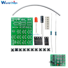 1 Set Multi-Functional Coded Lock Suite Simple Electronic Circuit Password Lock Module Training Parts DIY Kits 2024 - buy cheap