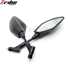 2x universal 8mm 10mm motorcycle backlight mirror mirrors for Aprilia BMW Buell Ducati hyosung honda kawasaki mv Moto Guzzi 2024 - buy cheap