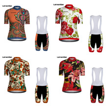 SPTGRVO-camisetas de ciclismo LairschDan para mujer, conjunto de ropa de carreras para ciclismo de montaña, traje profesional, 2019 2024 - compra barato