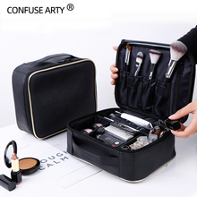 Professional clapboard portable cosmetic bag small portable simple makeup waterproof storage bag 2024 - buy cheap