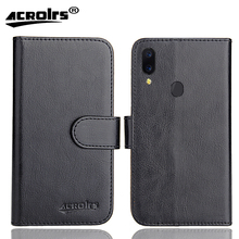 Umidigi-capa de celular de couro, a3 pro, 6 cores, exclusiva, crazy horse, capa de crédito, carteira + rastreamento 2024 - compre barato